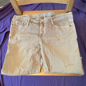 Earnest Sewn tan/khaki jeans